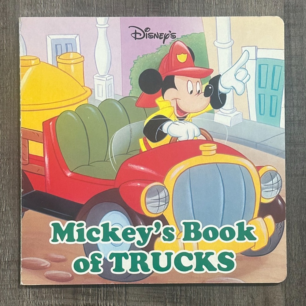 💞 Disney's Mickey's Book of Trucks Children’s Board Book
